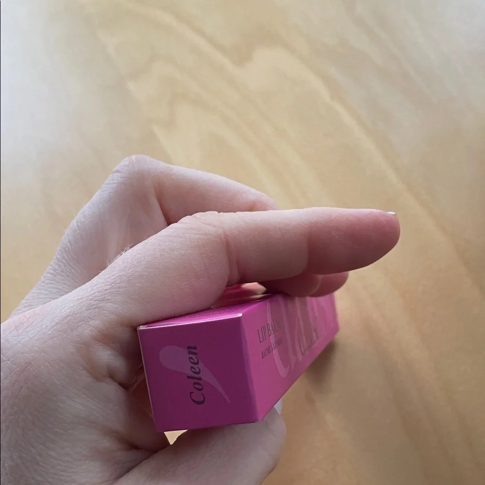 Da Lish Lip Balm in Coleen Fuschia Pink Vegan Cruelty Free